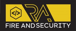 RA Fire and Security logo